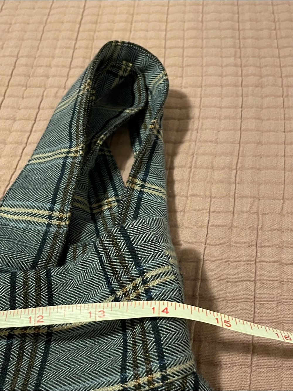 ModCloth Plaid Suspender Skirt Medium 8 - Picture 6 of 7